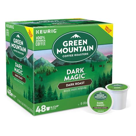 Organic dark magic coffee pods